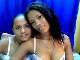 Lesbianas latinas putitas y fogosas teniendo sexo por webcam